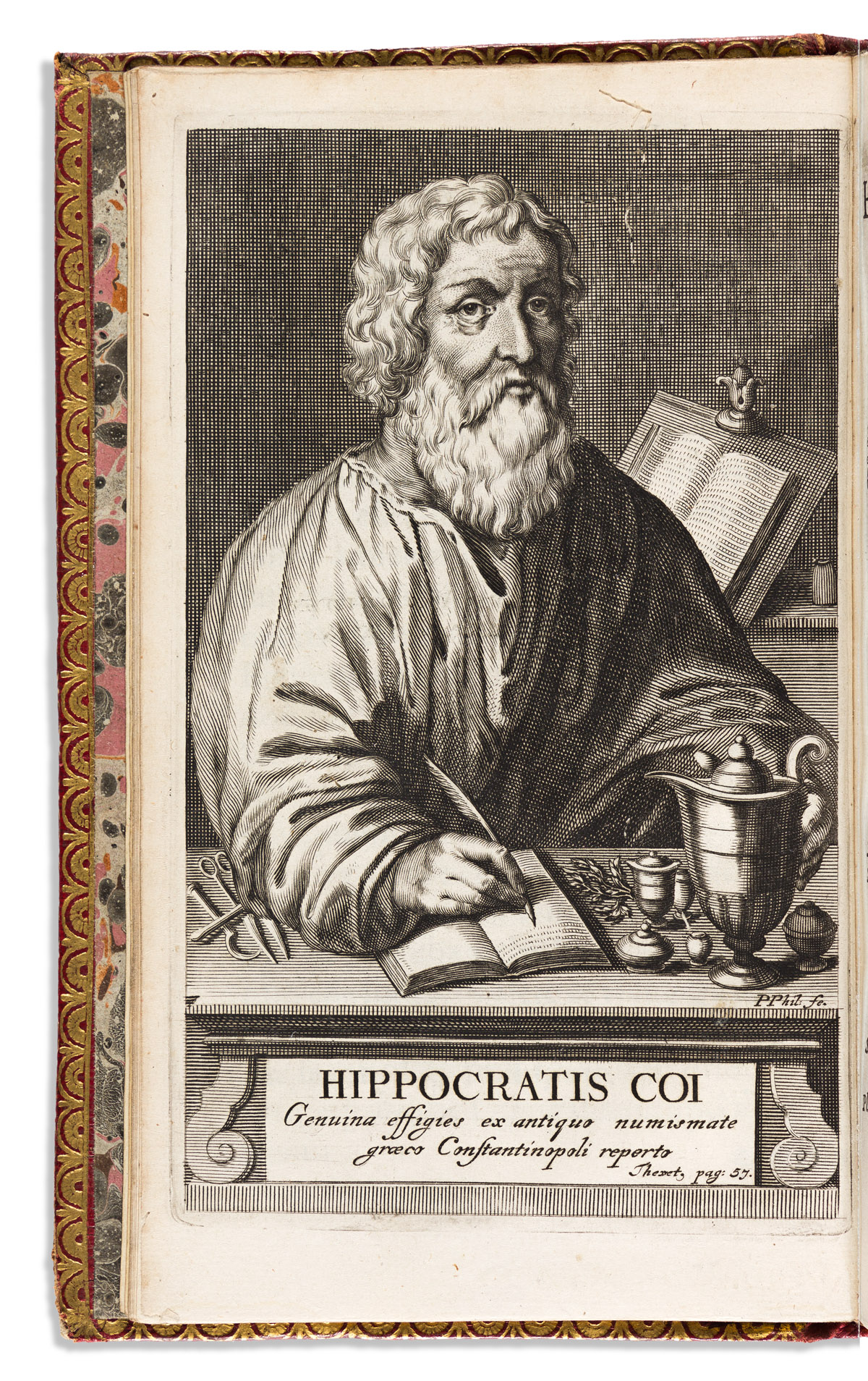 Hippocrates (c. 460-c. 370 BC) Opera Omnia Graece & Latine.
